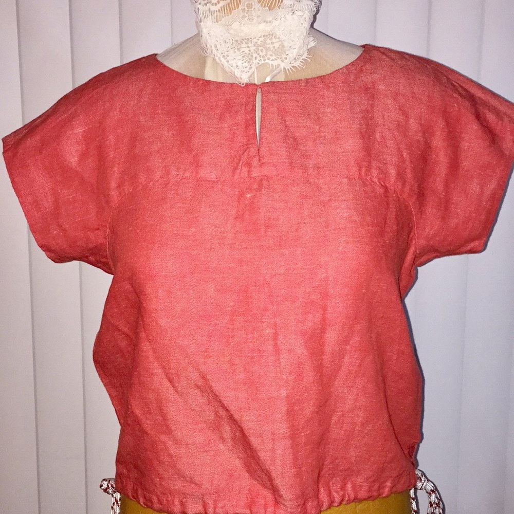 Kate Spade Saturday linen top